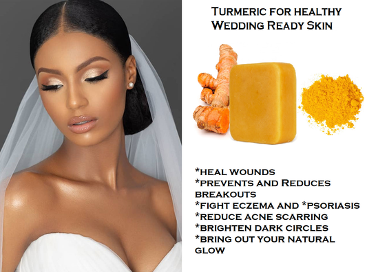Turmeric, a powerful and natural skincare ingredient for wedding-ready skin - VeilsGalore