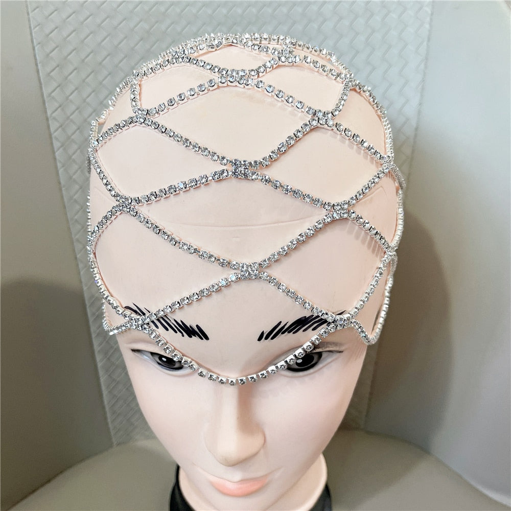 Multi-layer Mesh Bridal Headband