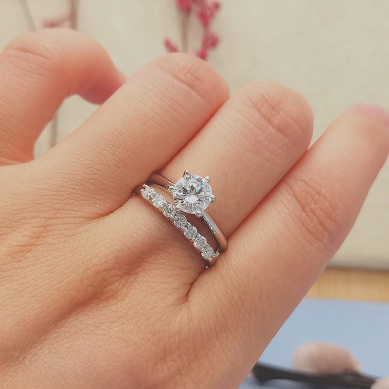 Moissanite ring sale