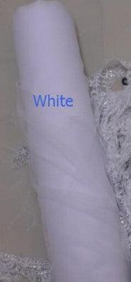 Cathedral Veil with Lace Appliques and Comb - VeilsGalore