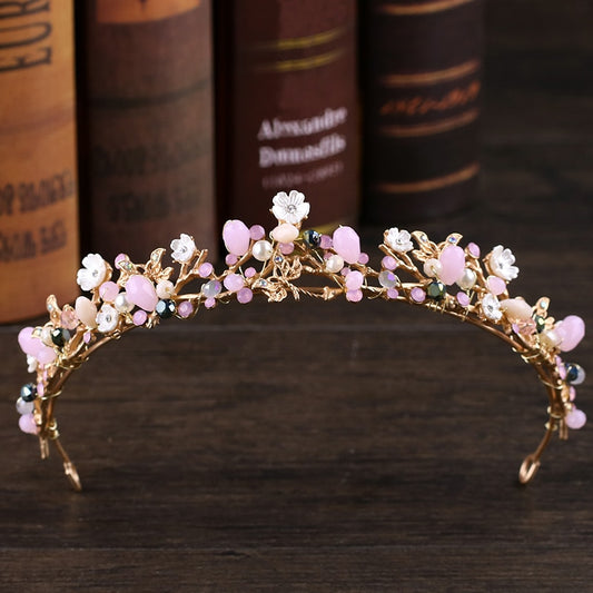 Blush Flower Wedding Floral Headpiece