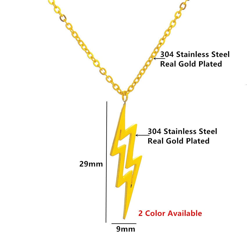 Flash Lightning Thunderbolt Chain