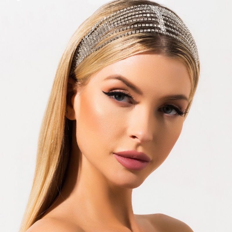 Crystal Chain Headband