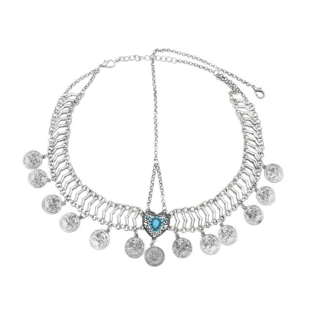 Coin Head Chain for Women