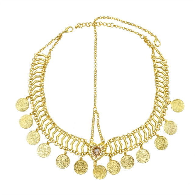 Coin Head Chain for Women