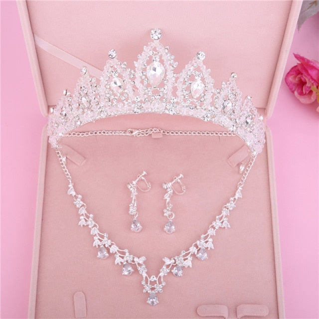 Bridal Tiara jewelry set