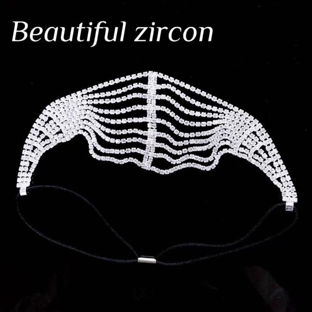 Crystal Chain Headband
