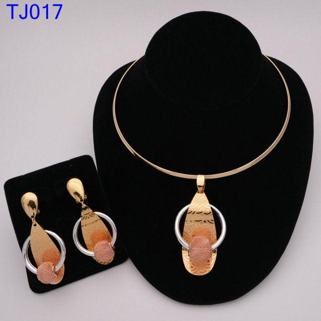 African Gold Jewelry Wedding Sets - VeilsGalore