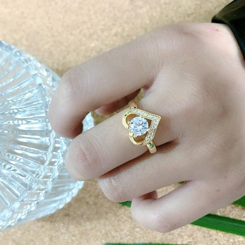 18K & Sterling Silver Gold Jewelry Set - VeilsGalore
