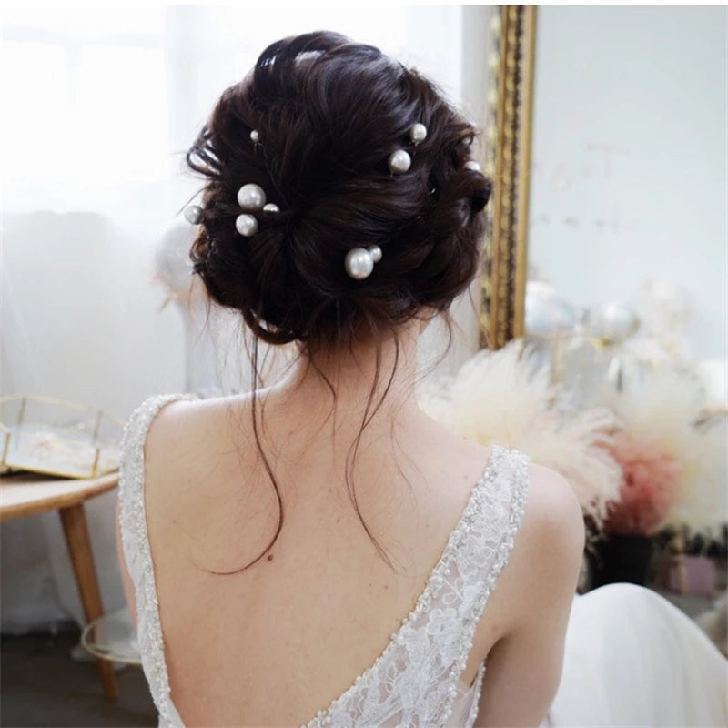 Wedding Bridal Flower Hair Pins