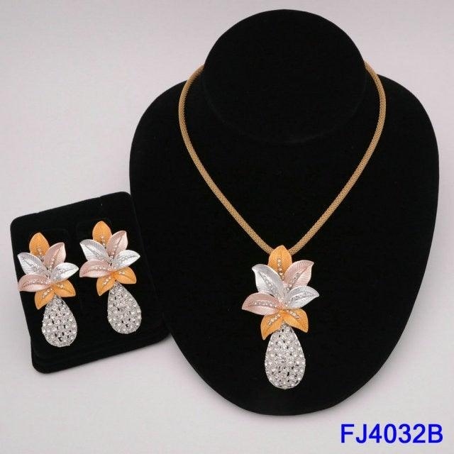 African Necklace and Earring Sets - VeilsGalore