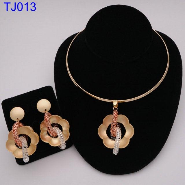 African Gold Jewelry Wedding Sets - VeilsGalore