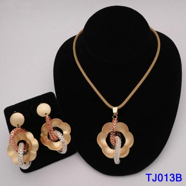 African Gold Jewelry Wedding Sets - VeilsGalore