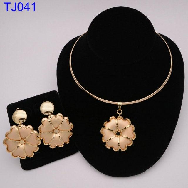 African Gold Jewelry Wedding Sets - VeilsGalore