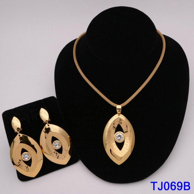 African Gold Jewelry Wedding Sets - VeilsGalore