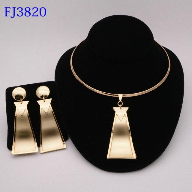 African Gold Jewelry Wedding Sets - VeilsGalore
