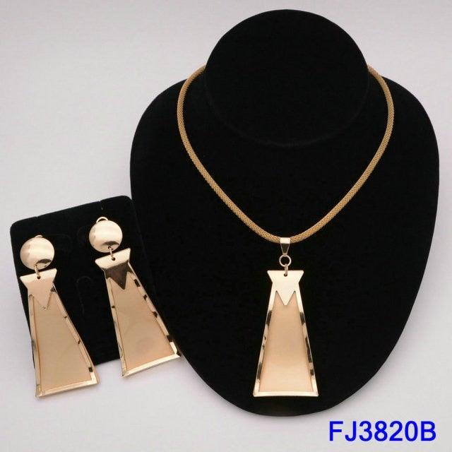 African Gold Jewelry Wedding Sets - VeilsGalore