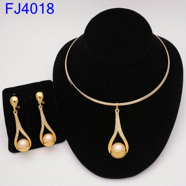 African Gold Jewelry Wedding Sets - VeilsGalore