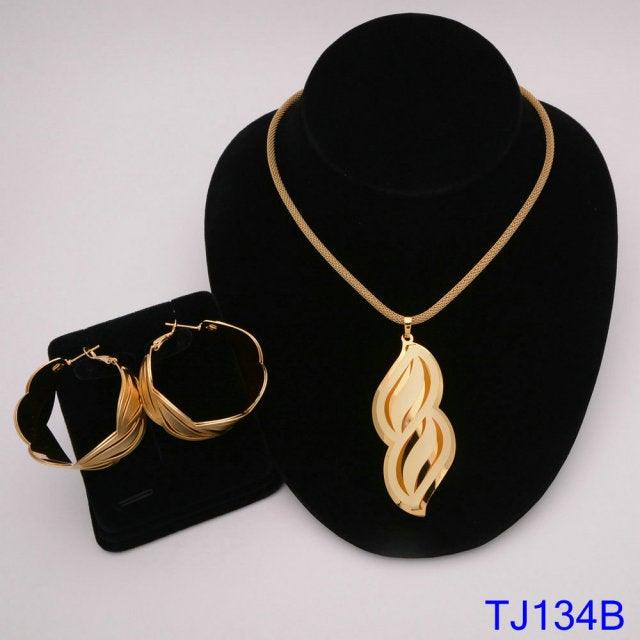 African Gold Jewelry Wedding Sets - VeilsGalore