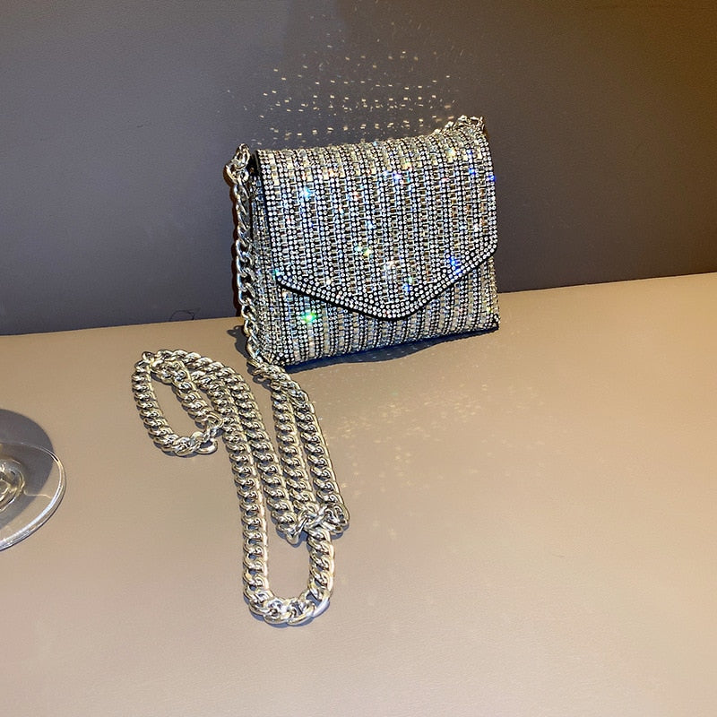 Luxury Rhinestone Purse VeilsGalore