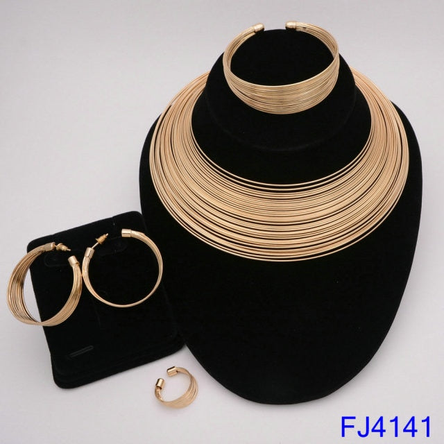 Nigerian Women Wedding Jewelry Set