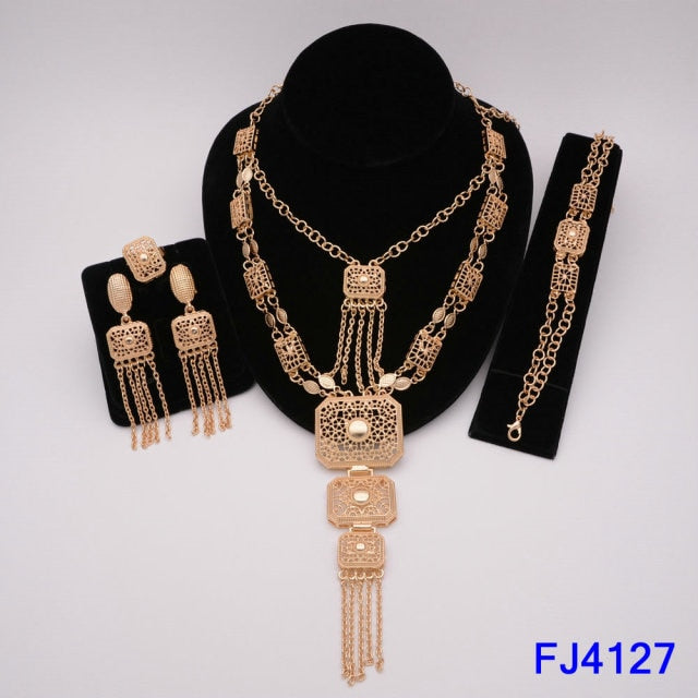 Nigerian Women Wedding Jewelry Set