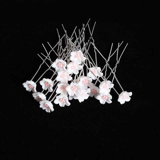 Wedding Bridal Flower Hair Pins