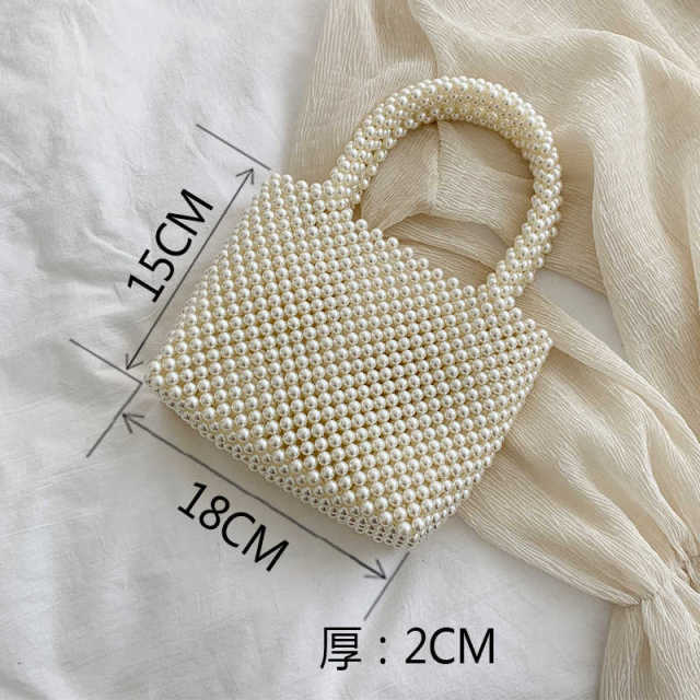 Mini Beaded Pearl Luxury Purse