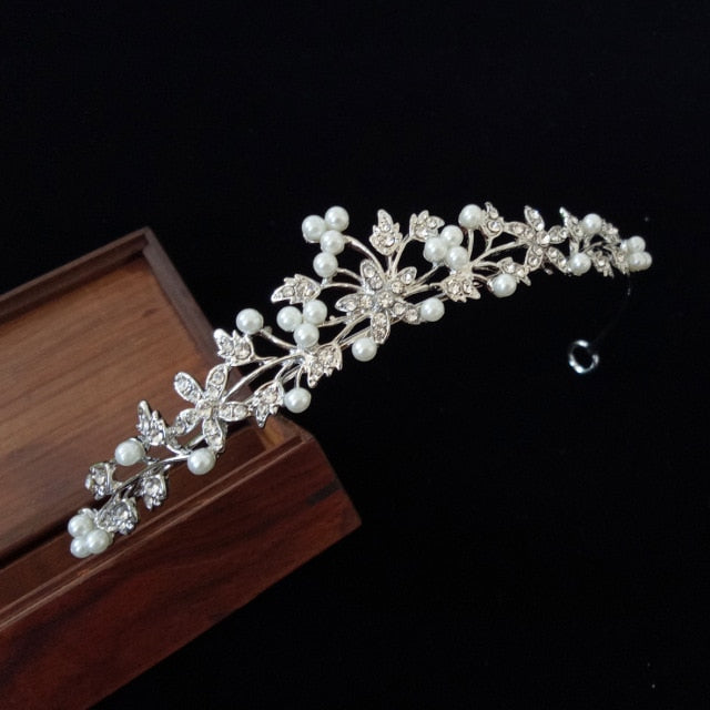 Crystal Tiara Bridal Crown Wedding