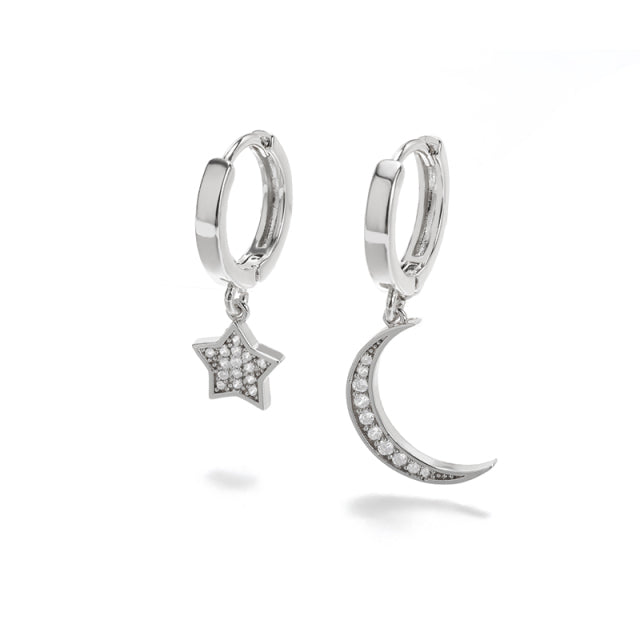 Pearl Snowflake Earrings VeilsGalore