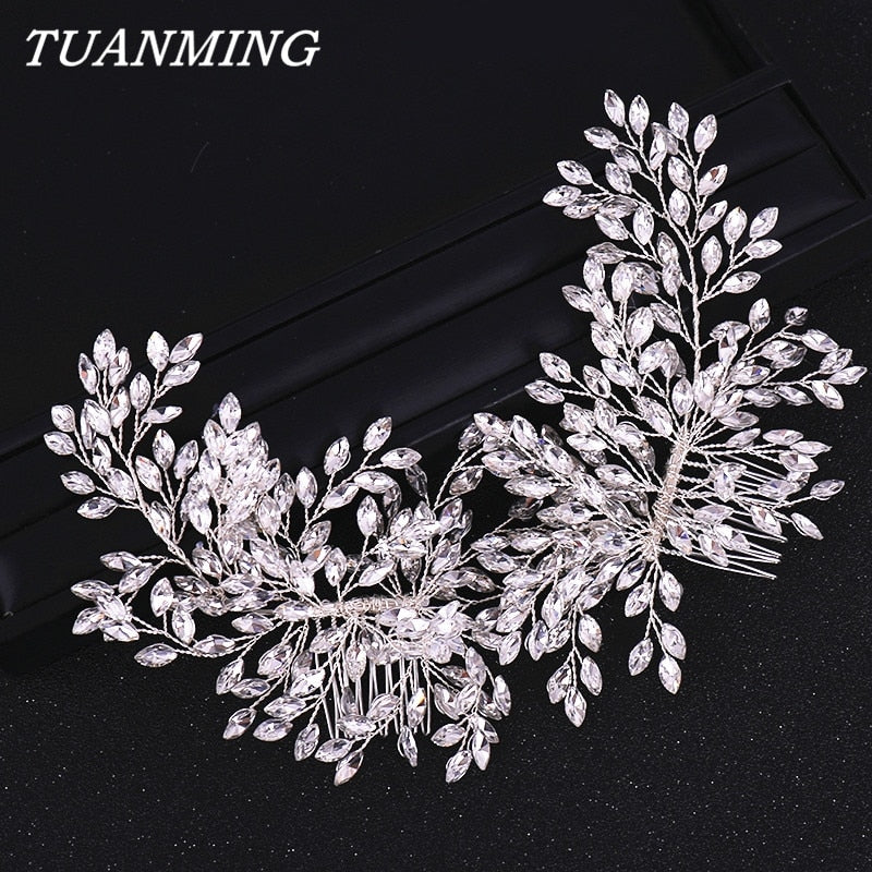 Flower Bridal Hair Piece Wedding Headpiece