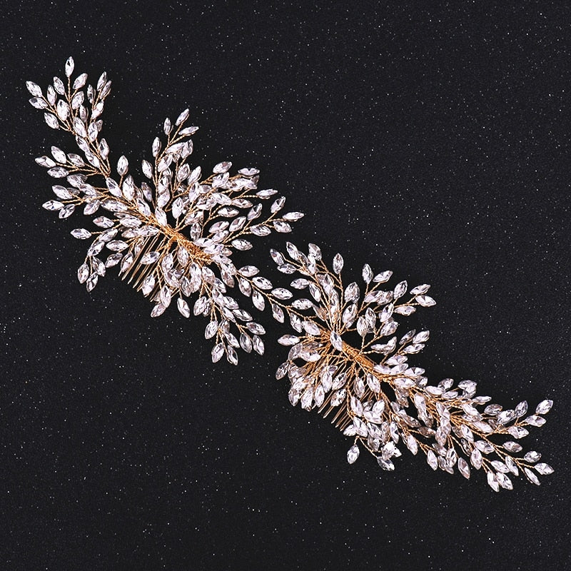 Flower Bridal Hair Piece Wedding Headpiece