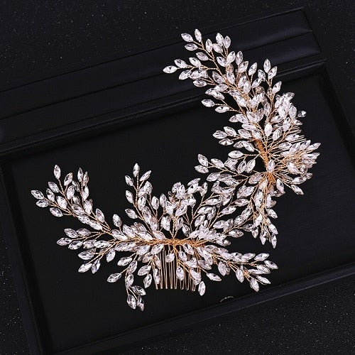 Flower Bridal Hair Piece Wedding Headpiece