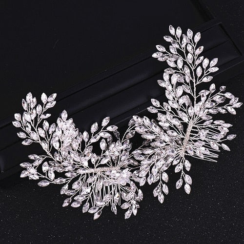 Flower Bridal Hair Piece Wedding Headpiece