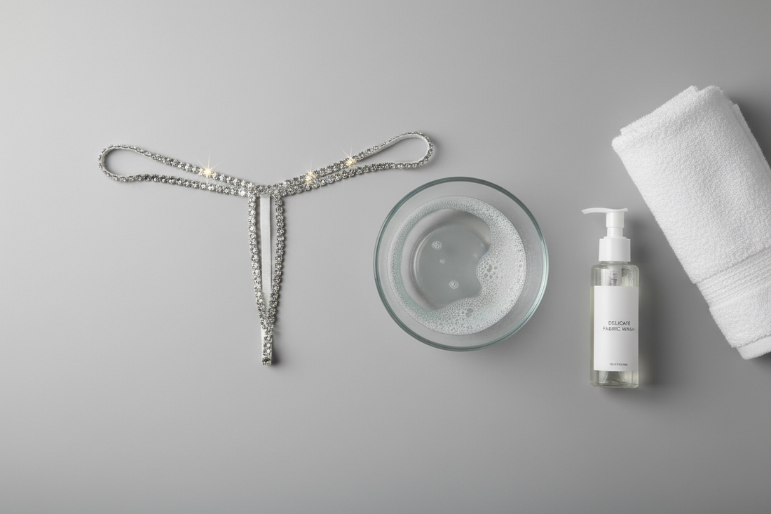 How to Wash Rhinestone Underwear Without Damaging It