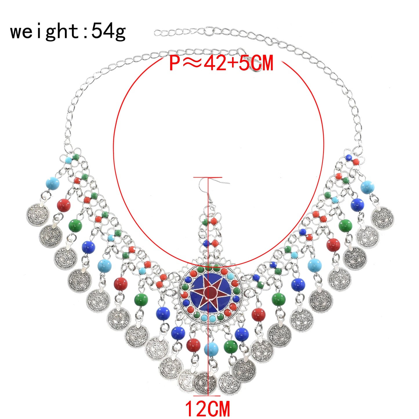 Coin Head Chain for Women