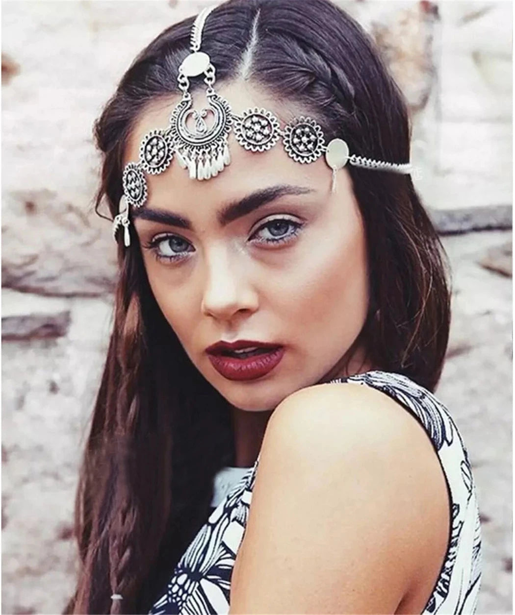 Coin Forehead Chain Coin Head Chain for Women VeilsGalore