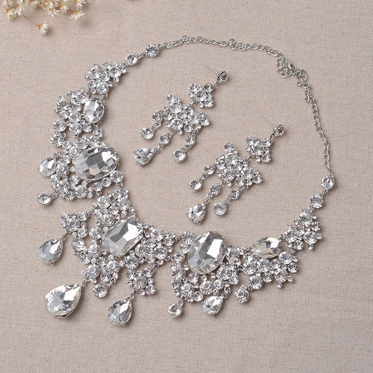 Rhinestone Statement Necklace