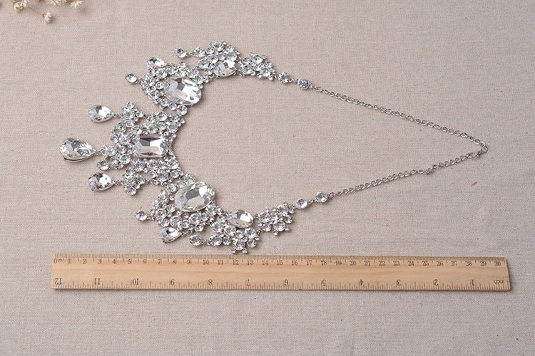 Rhinestone Statement Necklace