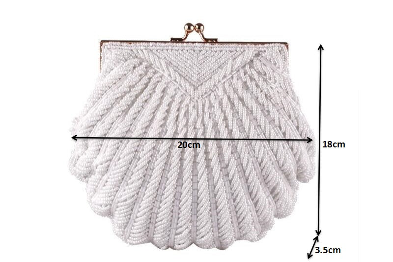 Pearl Beaded Clutch Bags