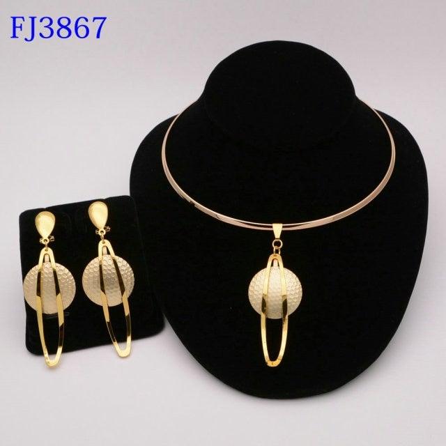 African Gold Jewelry Wedding Sets - VeilsGalore 