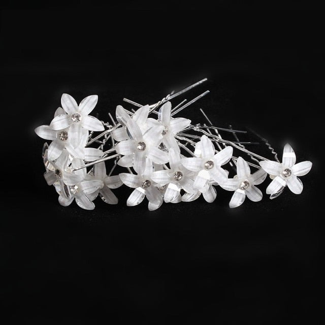 Wedding Bridal Flower Hair Pins
