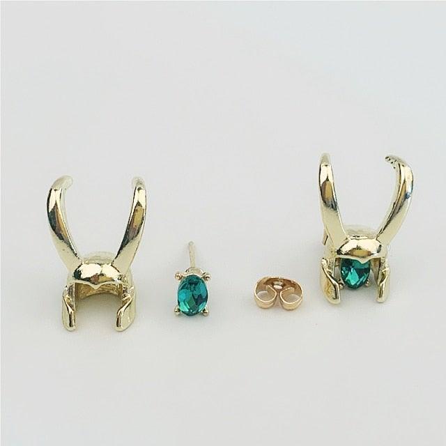 Loki Fashion Earrings - VeilsGalore 