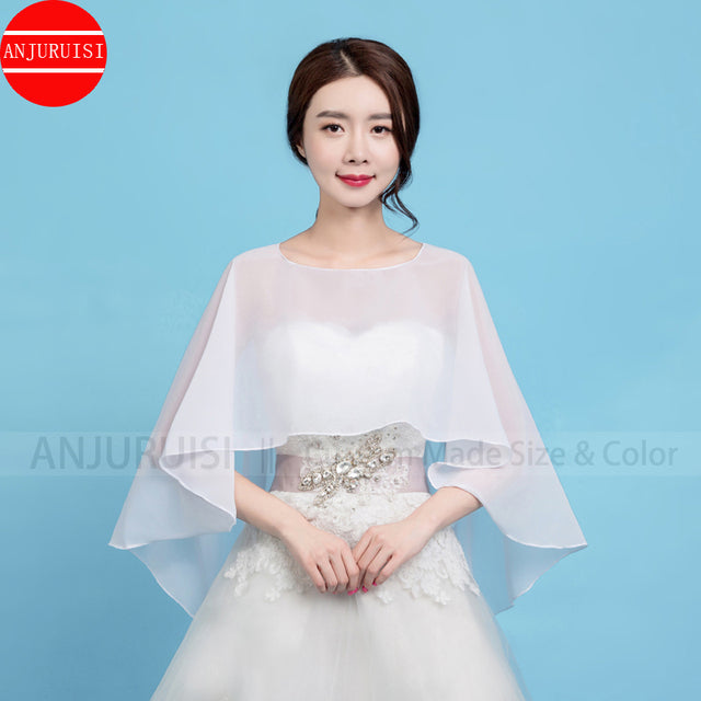 White wedding bolero