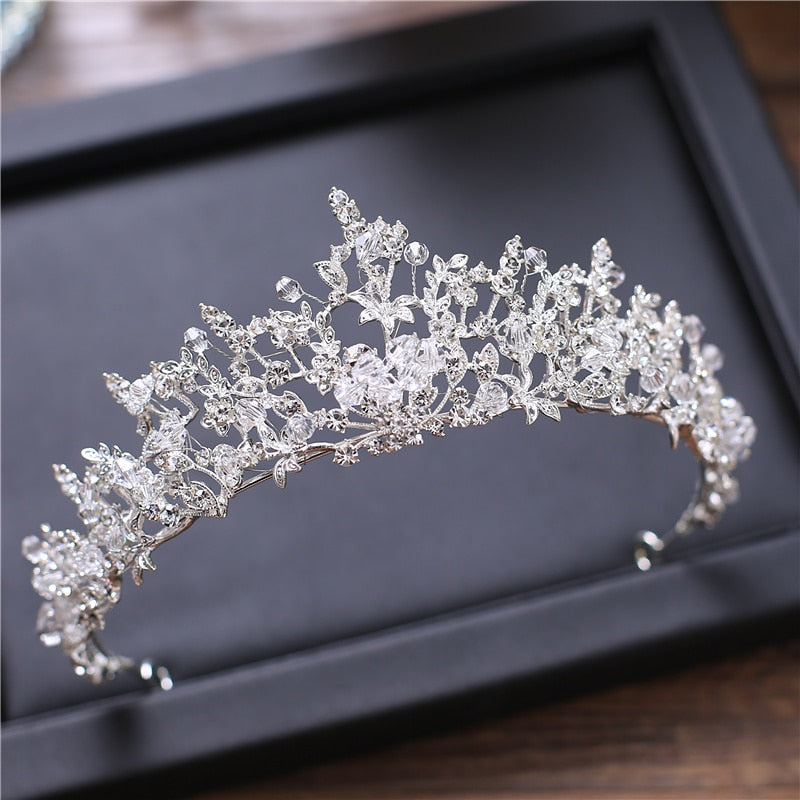 Crystal Tiara Bridal Crown Wedding