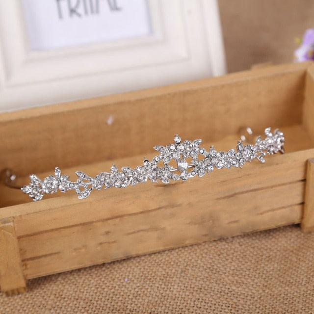 Crystal Tiara Bridal Crown Wedding