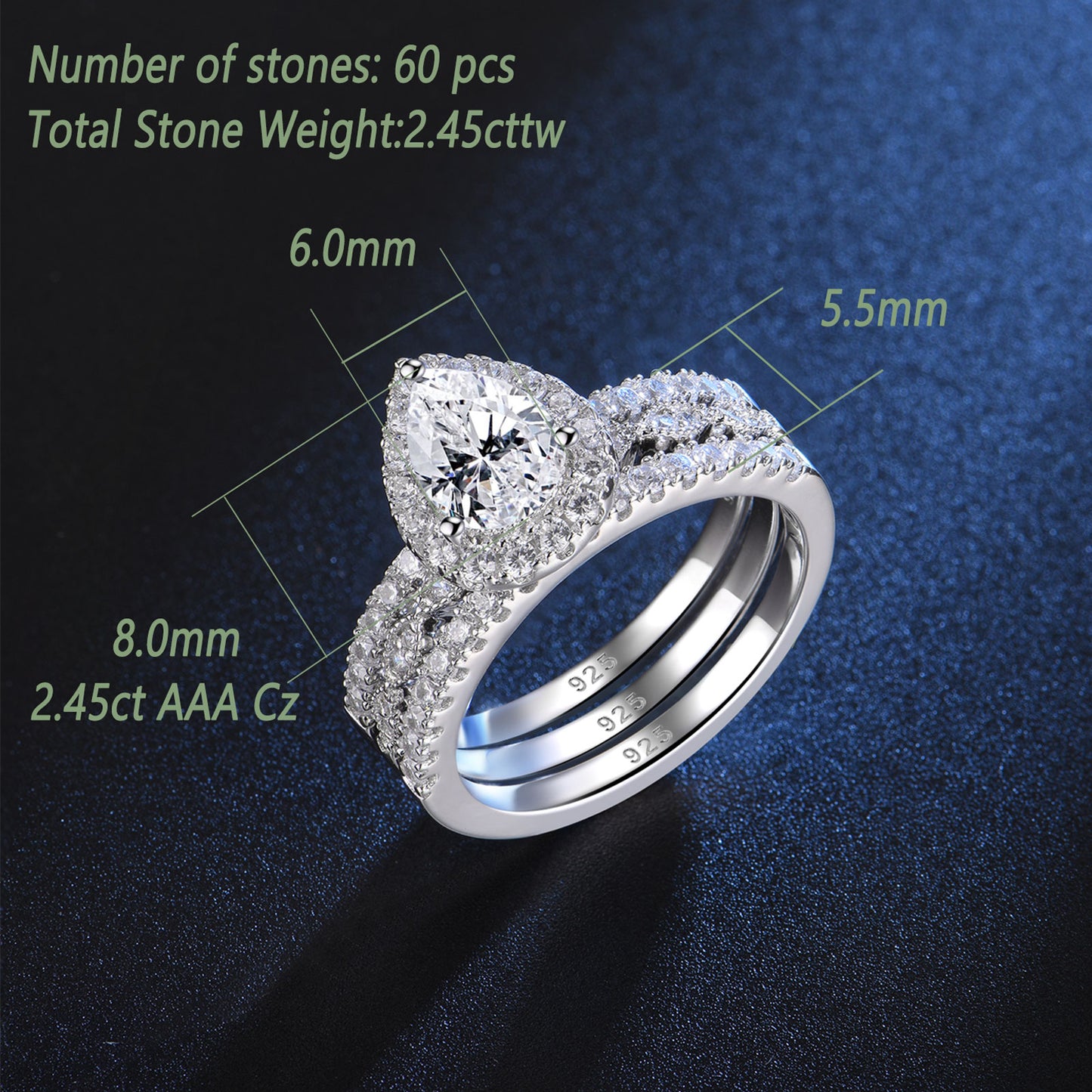 the wedding ring, sterling silver silver, 925 sterling silver, silver color, zircon the wedding ring jewelry